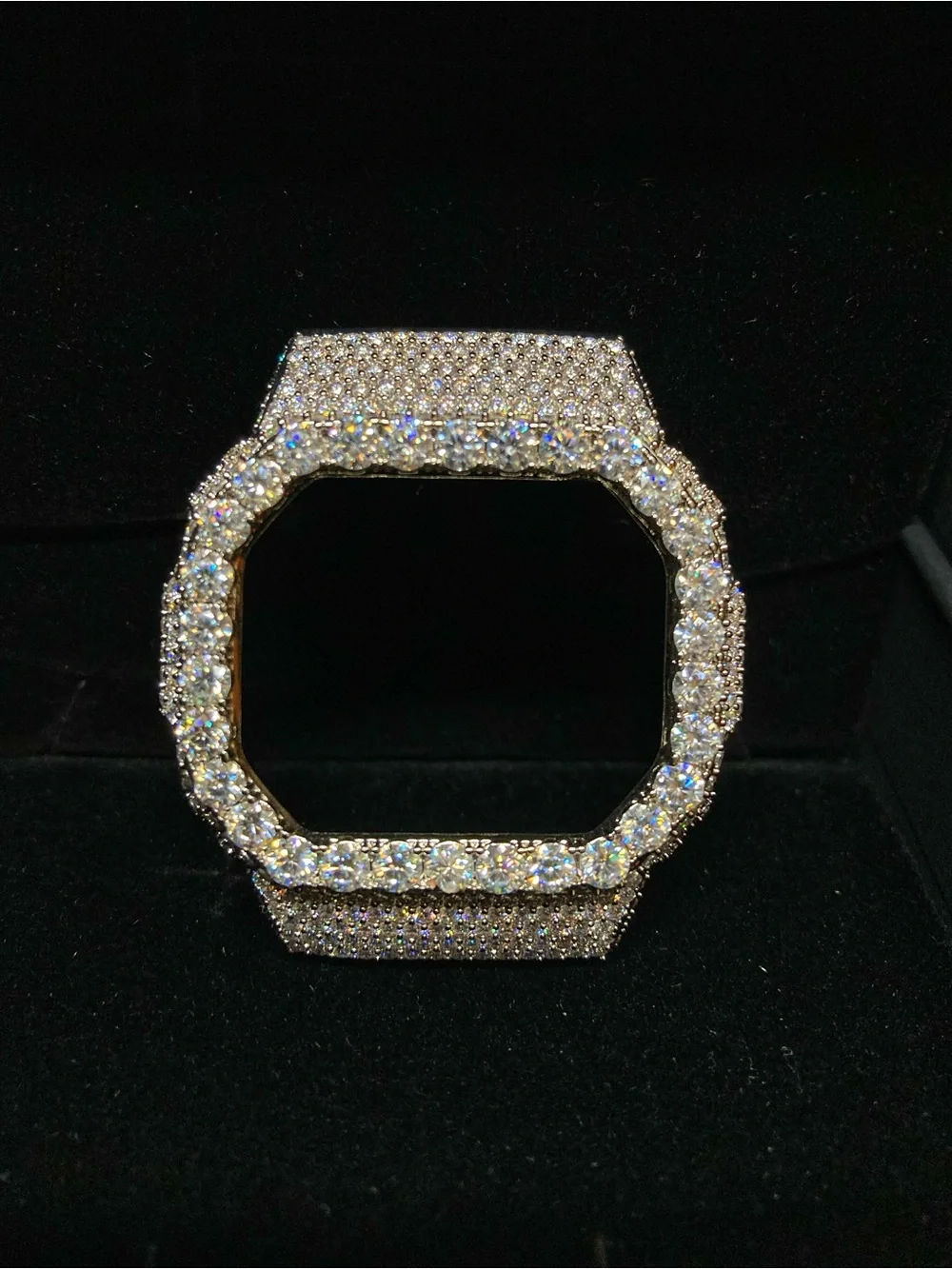 ✨ Moissanite G-Shock Upgrade Bezel 💎 GRA Certificate Included ✨